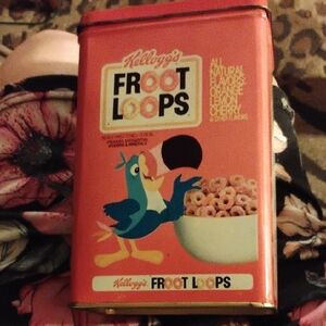 Kellogg's Froot Loops Tin